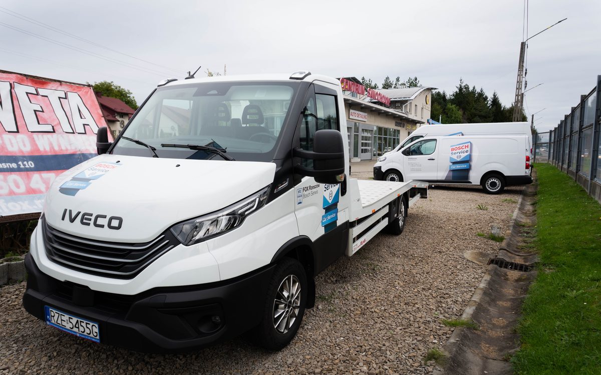 Laweta Iveco Daily 3,0 do wynajęcia, warsztat samochodowy Fox Rzeszów